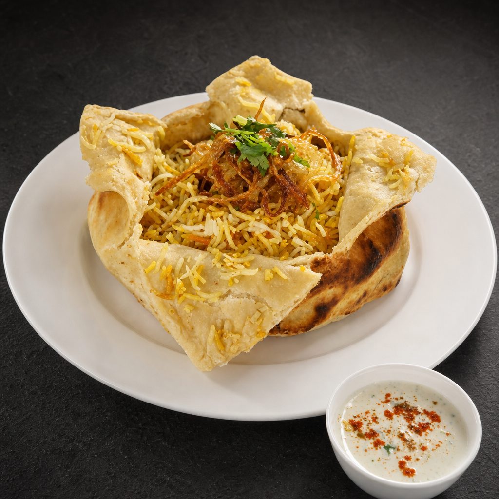 Goat Biryani (GF).