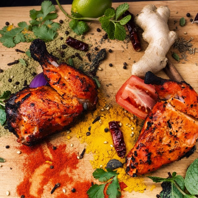 Tandoori Chicken (GF) - FULL.