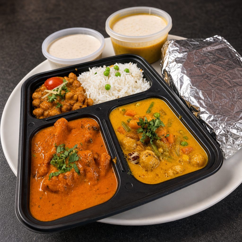 Vegetarian Lunch Box.