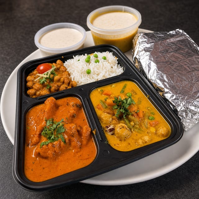 Vegetarian Lunch Box.