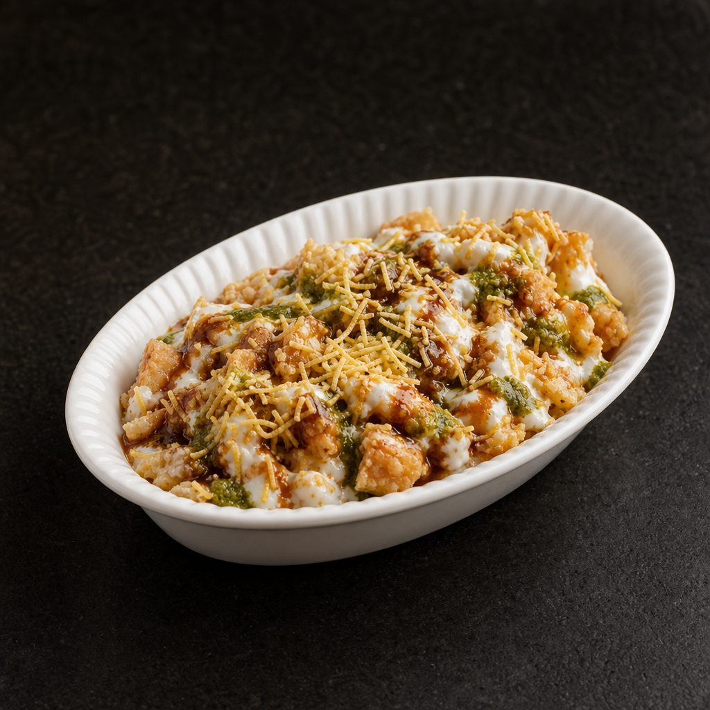 Dahi Papri Chaat.