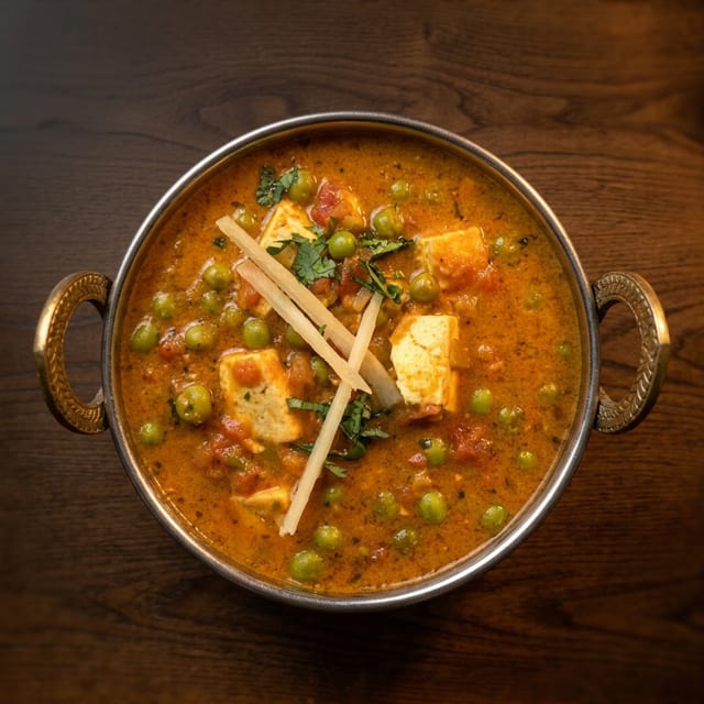 Tofu Green Peas Curry * (V, GF).