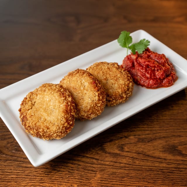 Masala Crab Cakes.