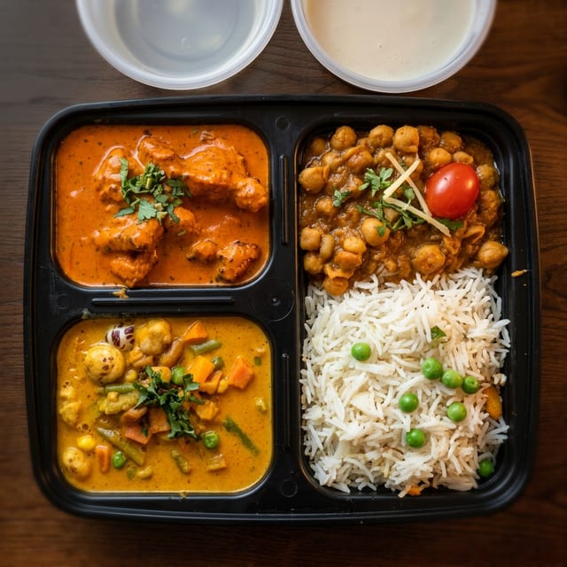 Vegetarian Lunch Box.