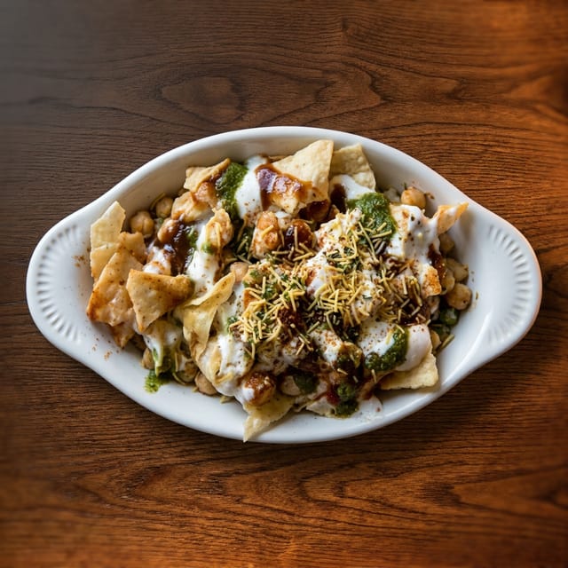 Dahi Papri Chaat.