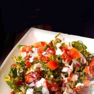 Crispy Spinach Chaat (GF)