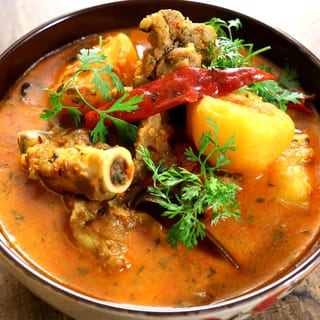 Railway goat curry (GF)